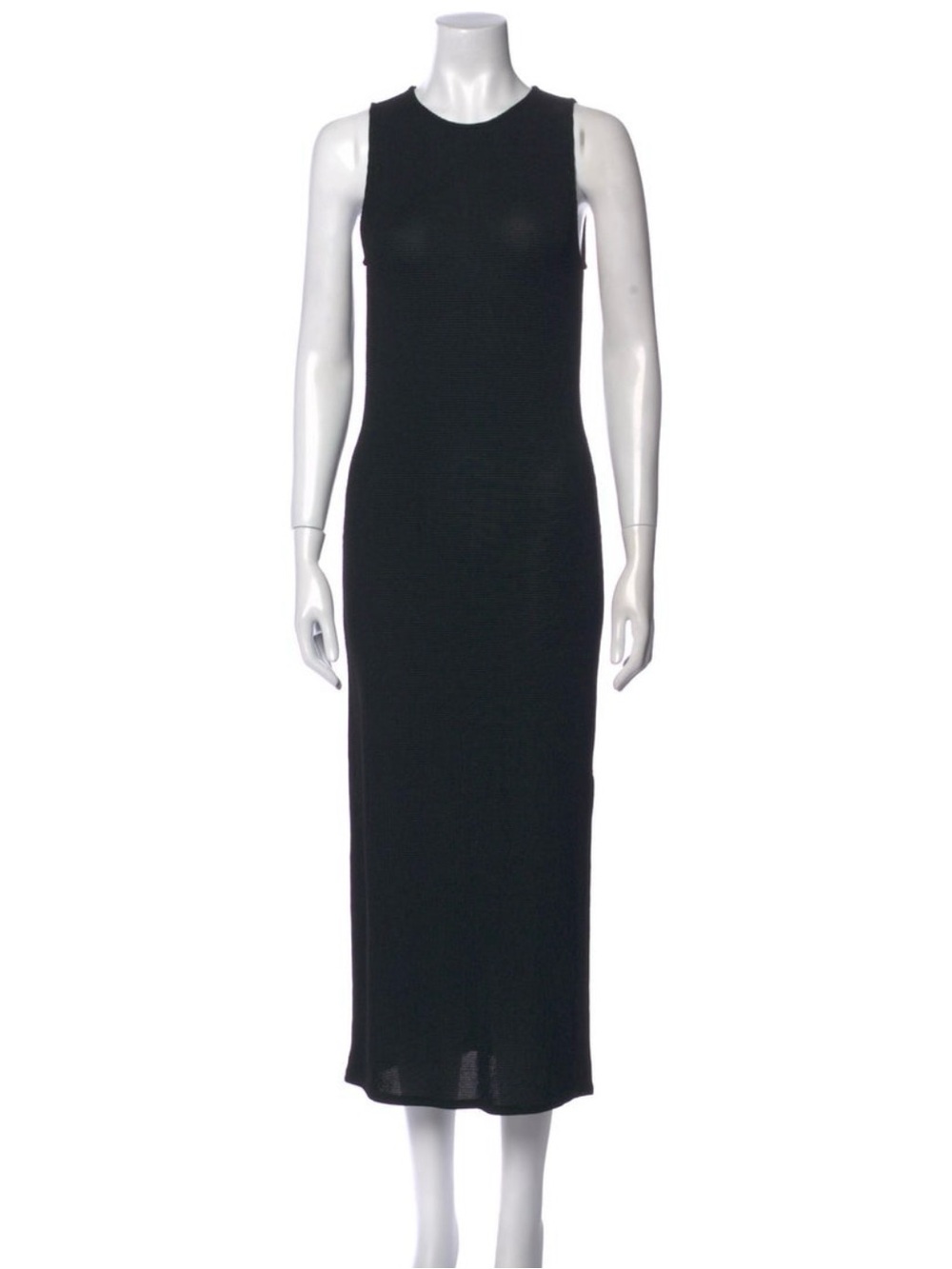 Anine Bing Black Sleeveless Midi-Maxi Dress - Picture 2 of 4